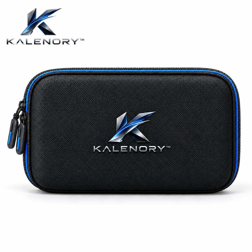 Kalrnory™ Travel Tech Organizer Bag – Multi-Layer Electronic Accessories Case for Cables, Chargers, Power Banks & Everyday Travel Gear