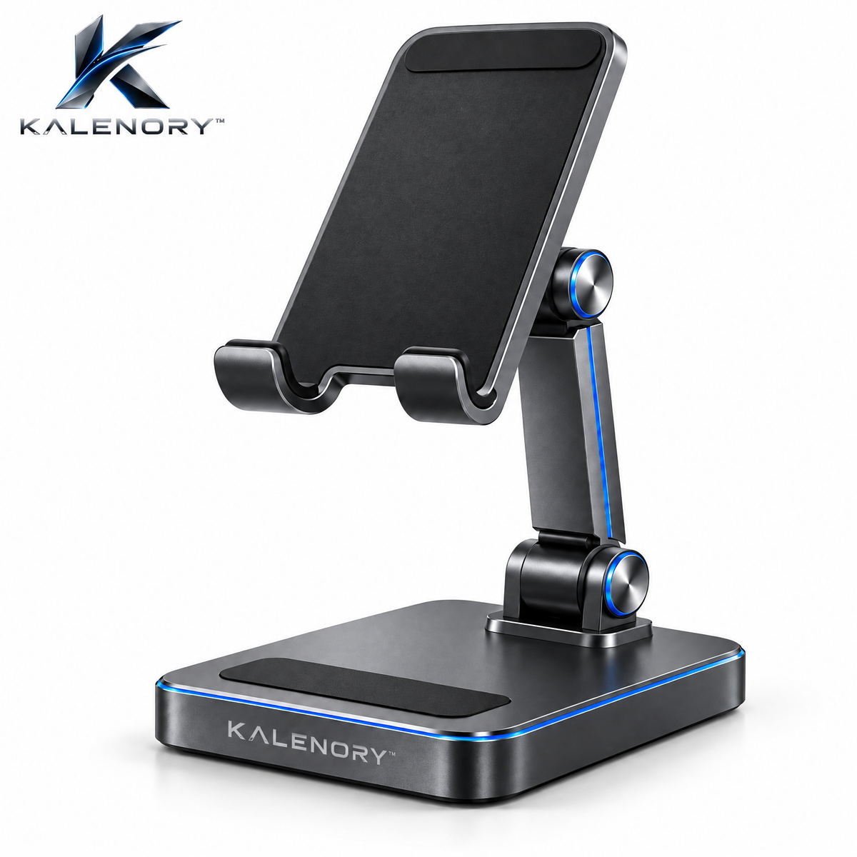 Kalrnory™ Adjustable Foldable Phone Stand – Multi-Angle Desktop Holder for Work, Video Calls, Streaming & Everyday Viewing