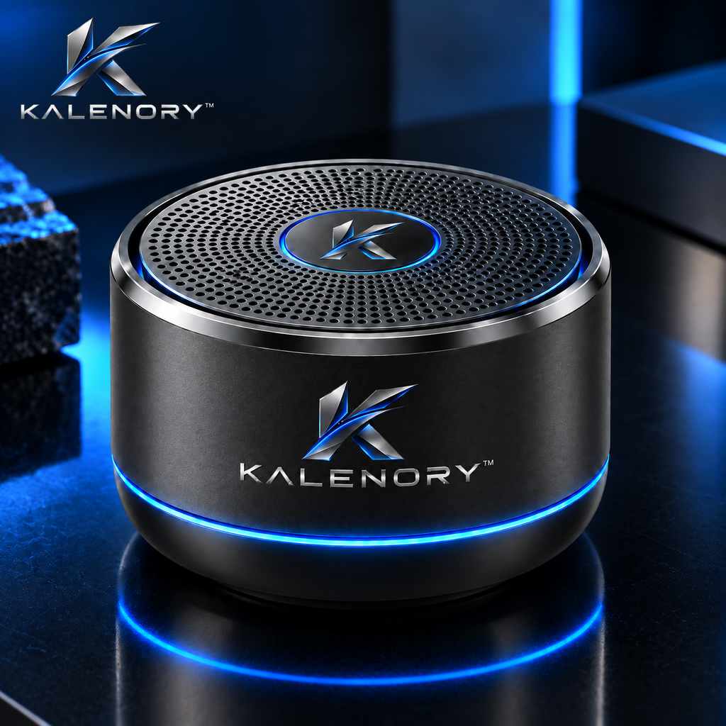 Kalrnory™ PocketBeat Mini Wireless Speaker – Compact Portable Audio Speaker for Home, Travel, Desk & Outdoor Everyday Use