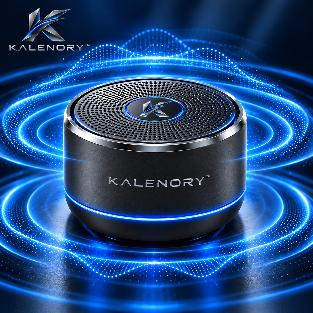 Kalrnory™ PocketBeat Mini Wireless Speaker – Compact Portable Audio Speaker for Home, Travel, Desk & Outdoor Everyday Use
