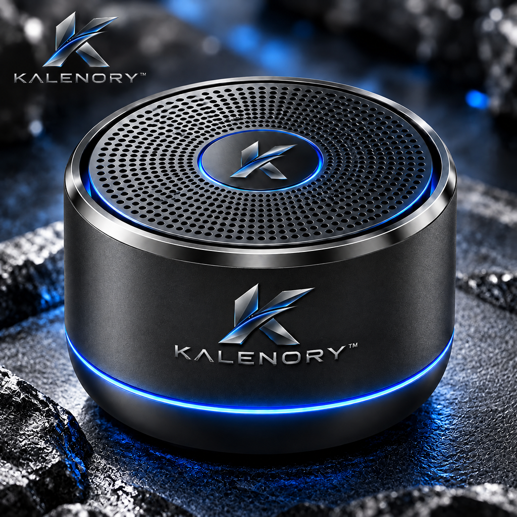 Kalrnory™ PocketBeat Mini Wireless Speaker – Compact Portable Audio Speaker for Home, Travel, Desk & Outdoor Everyday Use