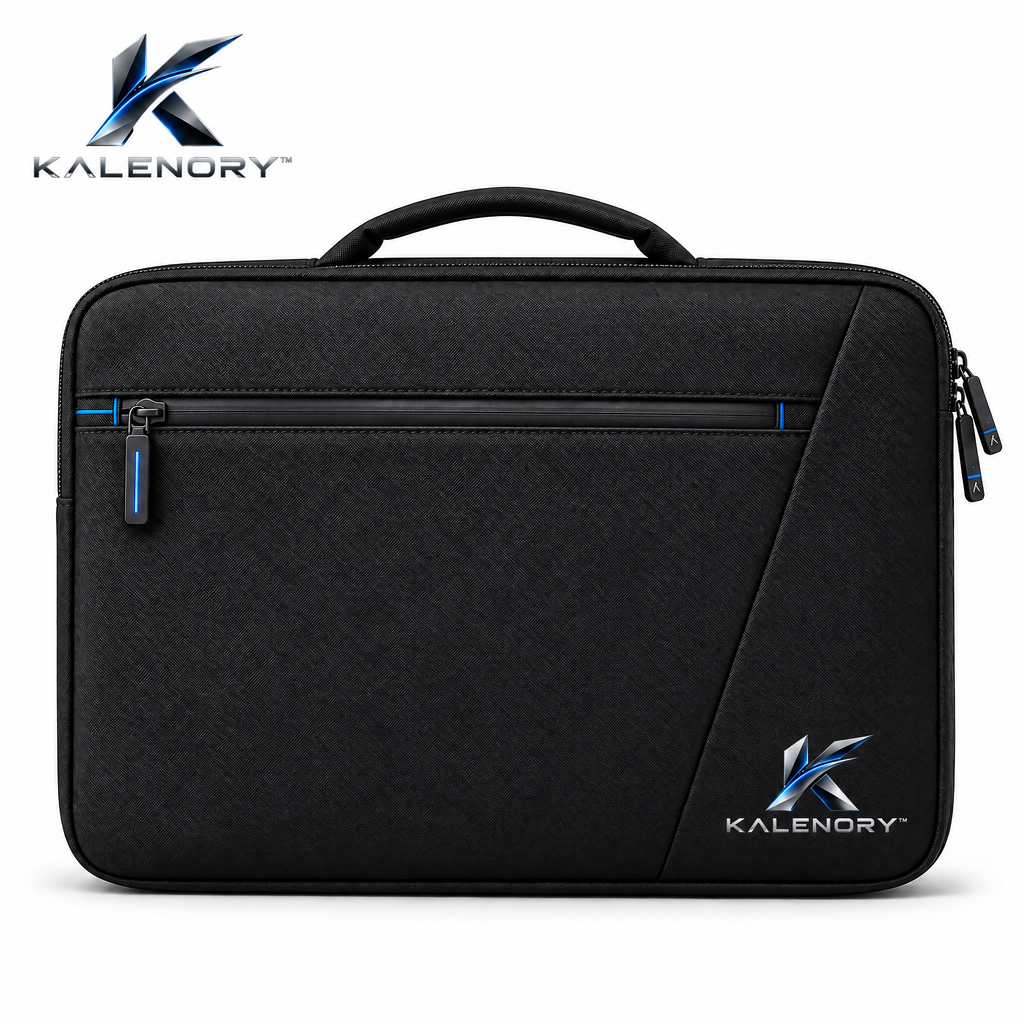 Kalrnory™ UrbanShield Laptop Organizer Bag – Padded Computer Sleeve with Accessory Storage for Work, Travel & Everyday Carry