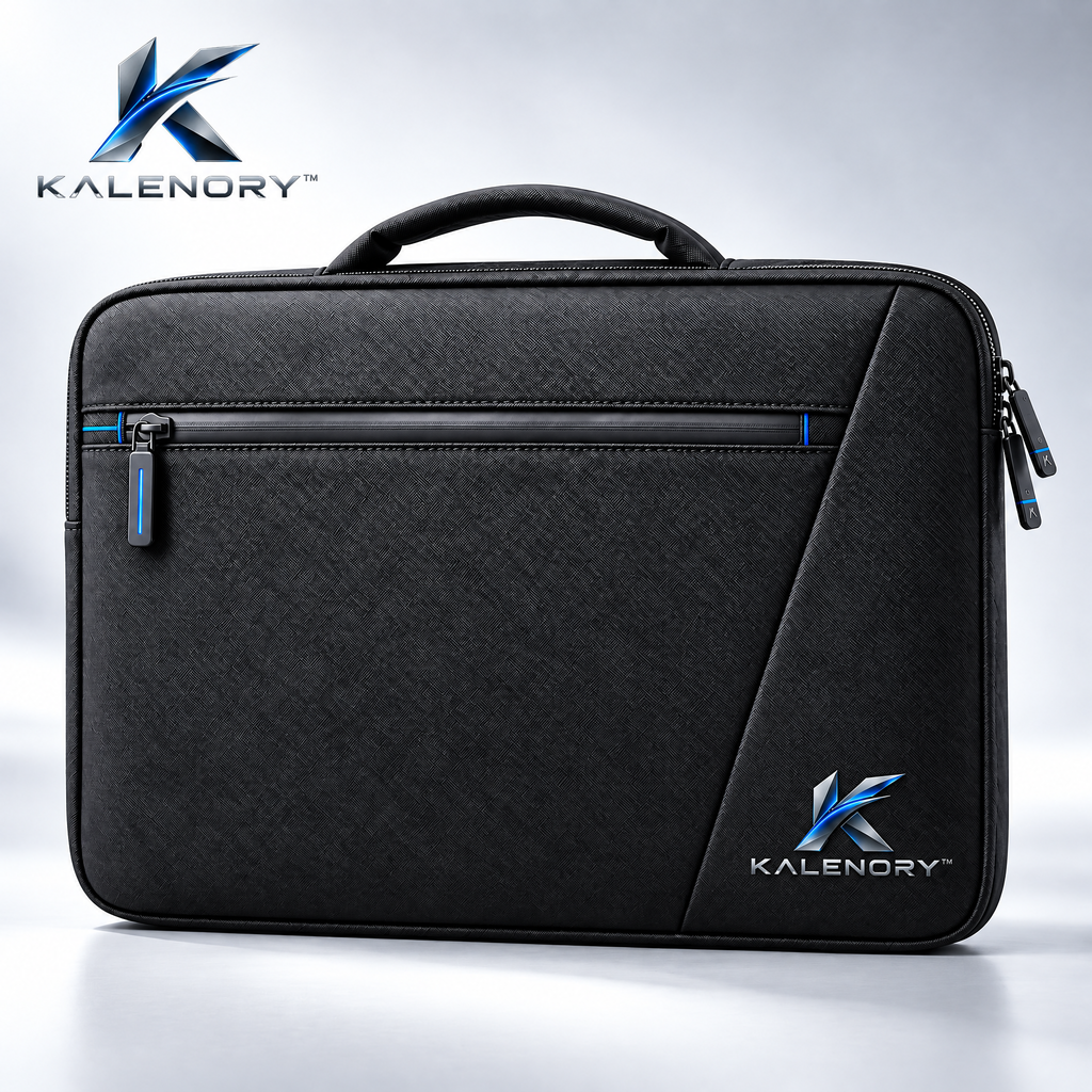 Kalrnory™ UrbanShield Laptop Organizer Bag – Padded Computer Sleeve with Accessory Storage for Work, Travel & Everyday Carry